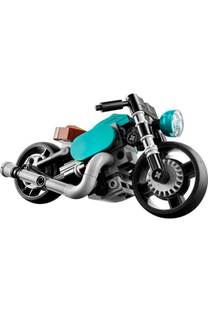 ® Creator Classic Motorcycle 31135 – Spielzeug-Bauset für Kinder ab 8 Jahren (128 Teile) - 3