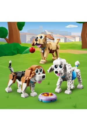 ® Creator Cute Dogs 31137 – Spielzeug-Bauset für Kinder ab 7 Jahren (475 Teile) - 4