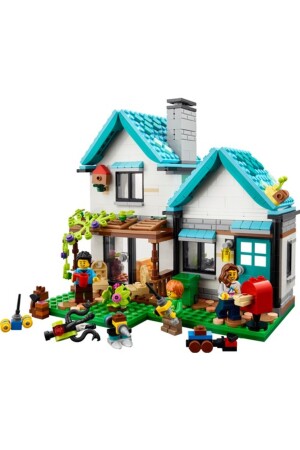 ® Creator Cute House 31139 – Kreatives Spielzeug-Bauset für Kinder ab 8 Jahren (808 Teile) - 2