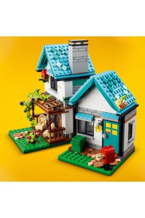 ® Creator Cute House 31139 – Kreatives Spielzeug-Bauset für Kinder ab 8 Jahren (808 Teile) - 4
