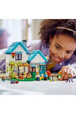 ® Creator Cute House 31139 – Kreatives Spielzeug-Bauset für Kinder ab 8 Jahren (808 Teile) - 8