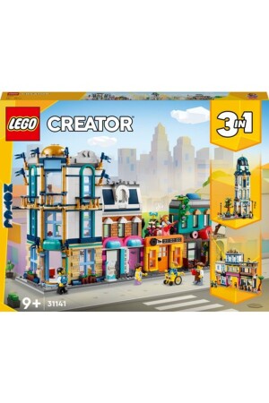 ® Creator Main Street 31141 – Eine Spielzeugstadt für Kinder ab 9 Jahren – Art-Deco-Gebäude und Gebäude - 5