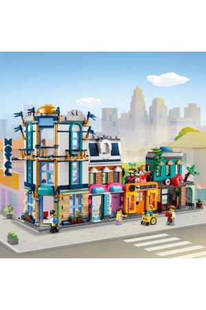 ® Creator Main Street 31141 – Eine Spielzeugstadt für Kinder ab 9 Jahren – Art-Deco-Gebäude und Gebäude - 6