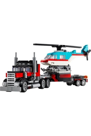 ® Creator Pritschenwagen mit Hubschrauber 31146 – Bauset für Kinder ab 7 Jahren (270 Teile) - 3