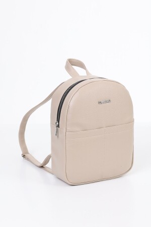 Cremefarbener Mini-Damenrucksack - 2