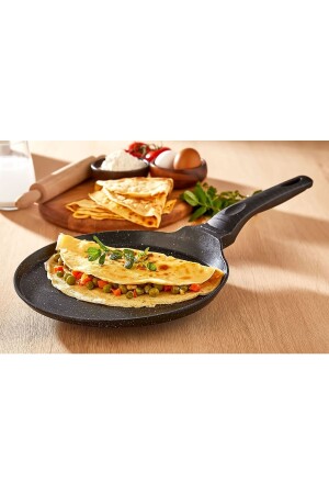 Crêpe-Pfanne aus grauem Granit, 26 cm, Crepe Laviss Crêpe - 4