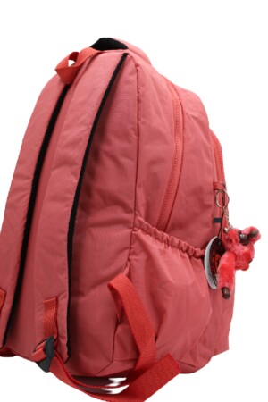 Crinkle wasserdichter Stoff Unisex Lachs Schulrucksack 2200 BEVİTTON2200 - 6