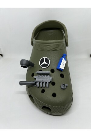 Crocs Terlik Süsü Mercedes Medium Set - 3