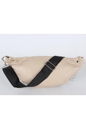 Cross Beige Cross-Brusttasche aus Kunstleder - 5