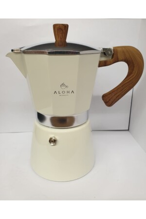 Crossberg Coffe Aloha Moka Pot 3 Kup 150 Ml aloha-3kup-moka - 2