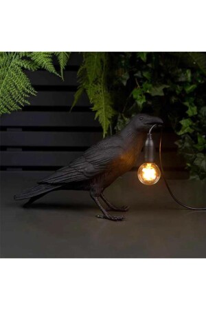 Crow Holding Lamp Lampshade Modern Lighting Led Light Decor krgnw - 5