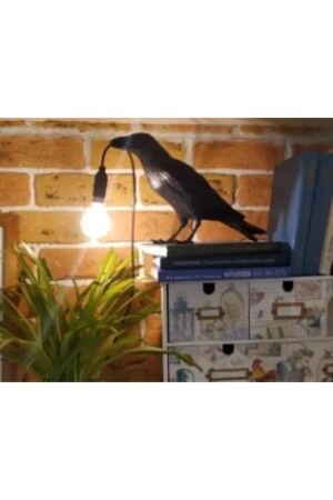 Crow Holding Lamp Lampshade Modern Lighting Led Light Decor krgnw - 7