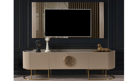 Crown Tv Ünitesi - Cappuccino - Cadde Yıldız