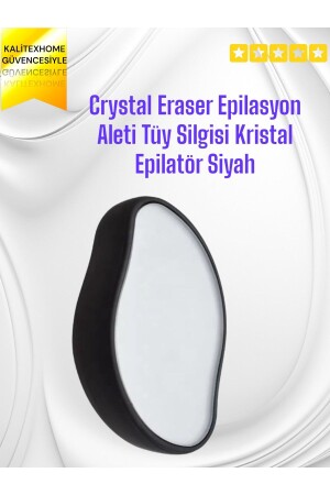 Crystal Eraser Epilasyon Aleti Tüy Silgisi Kristal Epilatör Siyah - 2