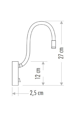 CT-5232 3 W 3200 K Tageslichtschwarzes Gehäuse Eulen-LED-Leuchte CT-5232-BAYKUS - 3