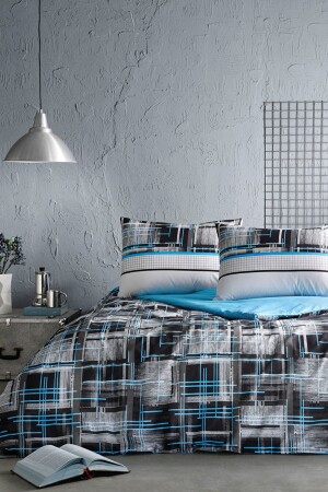 مجموعة غطاء فرشية مزدوجة MNZ-Cuadrado PR-EVTEKSTILI-56201301327 - Özdilek