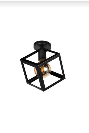 Cube Single Black Model Deckenmoderner Kronleuchter Kp1 - 3