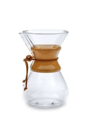 Cup Coffee Pot Cam Chemex Kahve Demleme Sürahi Karaf 800 ml 6 CK-800A - 5