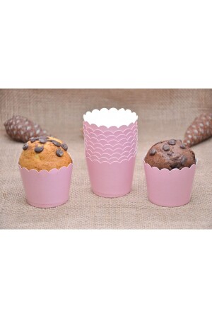 Cupcake-Form & Kuchenkapsel & Geburtstagsparty & Muffin-Kuchenform & 25-teilige Kuchenform - 2