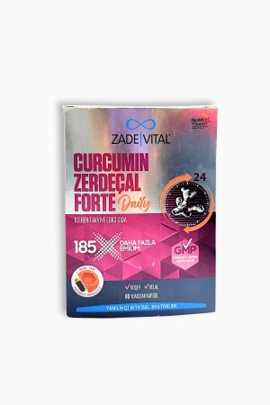 Curcumin Zedaçal Forte Daily 60 Yumuşak Kapsül - 1