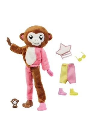 Cutie Reveal Bebekler Tropikal Orman Serisi Maymun Hkr01 PRA-8144766-9916 - 3
