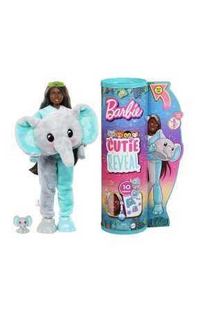 Cutie Reveal Dolls Tropenwald-Serie – Elefant Hkp97-hkp98 - 1