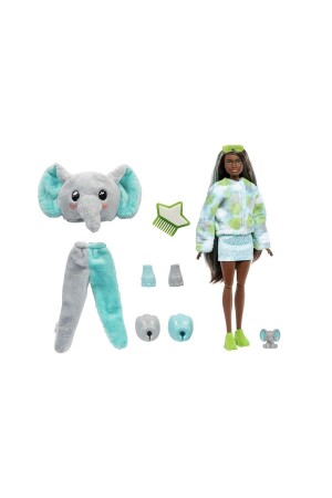 Cutie Reveal Dolls Tropenwald-Serie – Elefant Hkp97-hkp98 - 7