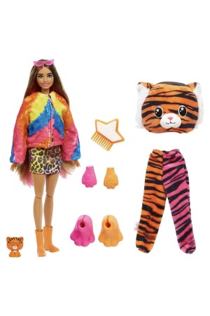 Cutie Reveal Dolls Tropenwald-Serie – Tiger Hkp97-hkp99 - 4