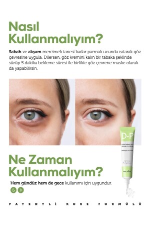 D-panthenol ve Cicalı Aydınlatıcı-koyu Leke Şişlik ve Kırışıklık Karşıtı Beyazlatıcı Göz Kremi 40 ml - 6