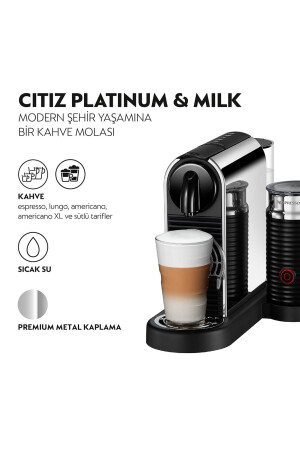 D145 Citiz Platinum Kaffeemaschine und Milchaufschäumer-Zubehör 500. 01. 02. 2624 - 2