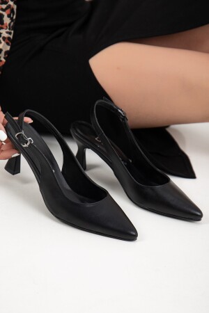 D1705 Kadın Günlük Klasik Topuklu Ayakkabı - 3