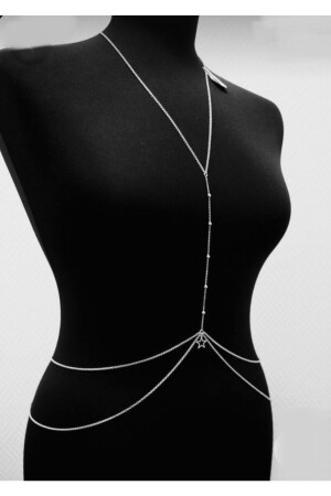 سلسلة الجسم وسلسلة الخصر D299188 - TakıConcept