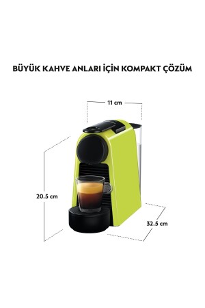 D30 Green Essenza Mini-Kaffeemaschine, Grün - 3