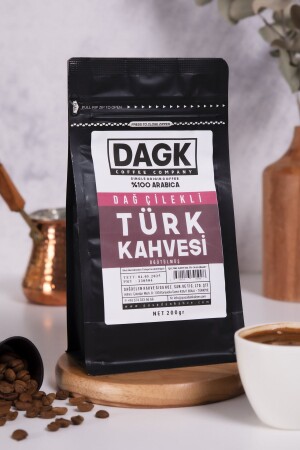 Dağ Çilekli Türk Kahvesi 200 gr (AROMALI) - 3