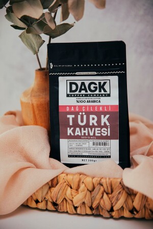 Dağ Çilekli Türk Kahvesi 200 gr (AROMALI) - 4