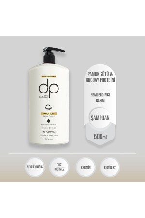 Daily Perfection Cotton Milk Wheat Protein 500 ml salzfreies Shampoo - 1