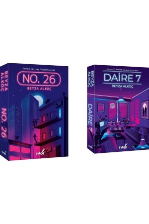 Daire 7 No 26 Karton Kapak Beyza Alkoç 2 Kitap Set - 2