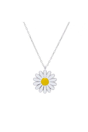 Daisy 925 Sterling Silber emaillierte Damenhalskette 10101190 - 2