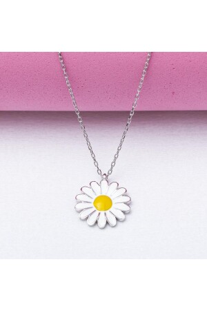 Daisy 925 Sterling Silber emaillierte Damenhalskette 10101190 - 4