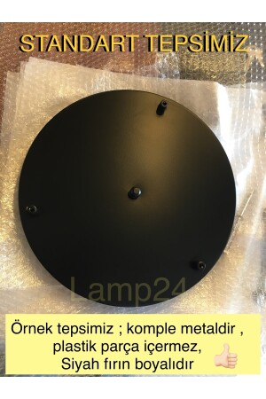 Dali Serisi 5 ‘li Modern Sarkıt Avize - Bal Glop Camlı TRK-08-01-05 - 4