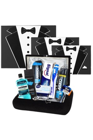 Bräutigam-Mitgift-Bundle-Set + 3-teilige Bräutigam-Pappschachtel - Pierre Cardin