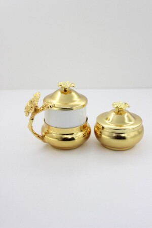 Kaffeetasse des Bräutigams und türkische Köstlichkeiten im Set / Versprechen / Verlobung 5 - Genel Markalar