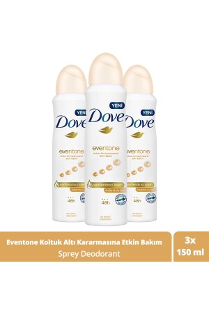 Damen Deodorant Spray Eventone 1/4 Feuchtigkeitscreme Effektiver Calendula-Extrakt 150 ml. UNI. 1113 - 1