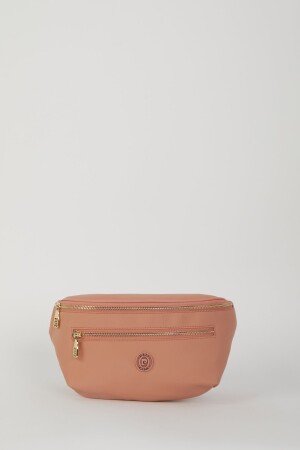 Damen-Gürteltasche aus Satin in Koralle 05PO22Y1542 - 5