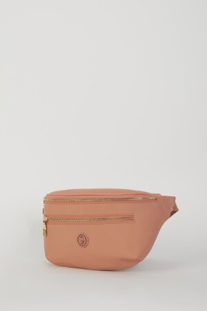 Damen-Gürteltasche aus Satin in Koralle 05PO22Y1542 - 6