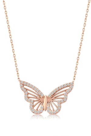 Damen-Halskette Schmetterling aus 925er-Sterlingsilber MA_KL_1394 - 2