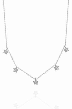 Damen-Halskette Star Lucky Model aus Silber KLLB000102 - 4