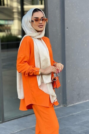 Damen-Hijab-Anzug mit Hose vl-clnbrmctkm43 - 2