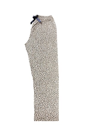 Damen-Pyjamahose mit Band Leopard Bm. mit Band. Untere - 4