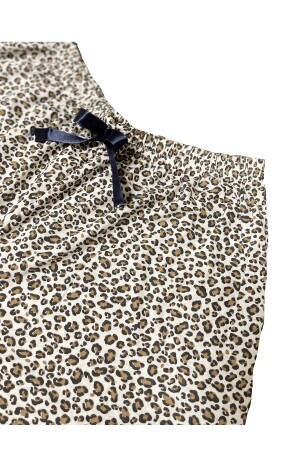 Damen-Pyjamahose mit Band Leopard Bm. mit Band. Untere - 6